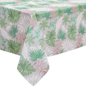 Izod Cove Palm 60" x 102" Tablecloth - 1 of 3