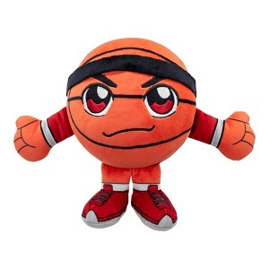 Bleacher Creatures Ohio State Buckeyes 8" Kuricha Basketball Sitting Plush - 1 of 4