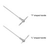 Unique Bargains CR-V Steel Fast-Spinning Adjustable Sliding T-Handle Hex Key Wrench 0.14" - 3 of 4