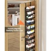 MOEPISY 10-Tier Over the Door Pantry Organizer Rack, Pantry Door Organizer Shelves - 3 of 4