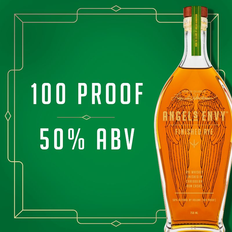 Angel&#39;s Envy Bourbon Rye Whiskey - 750mL Bottle, 4 of 8