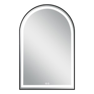 Arched Frame LED Dimmable Anti-Fog Bathroom Vanity Mirror - 1 of 4