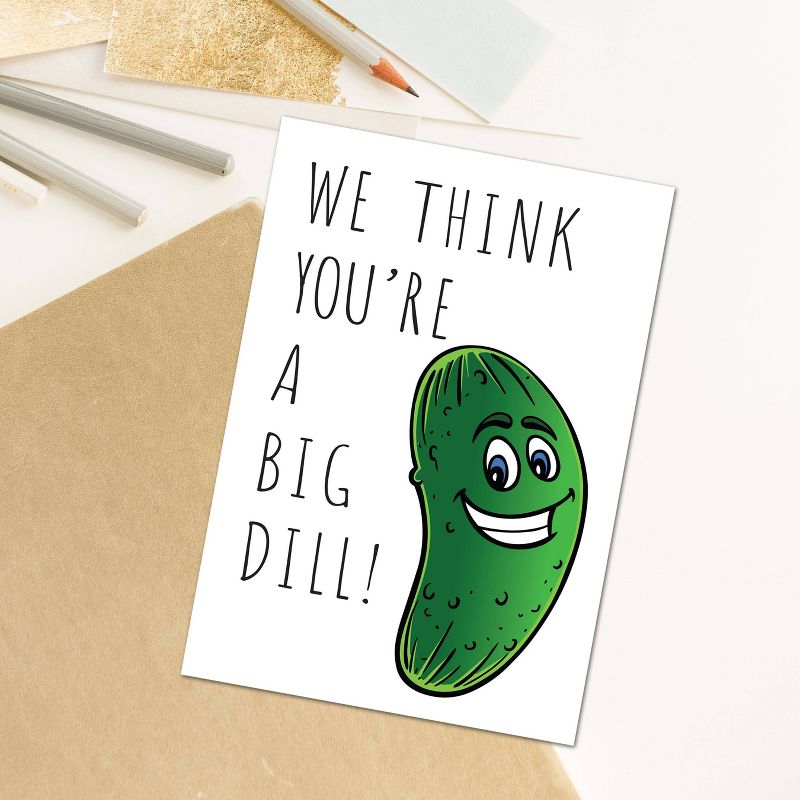 3ct Big Dill Encouragement Cards, 3 of 4