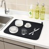 REGALWOVEN Dish Drying Mat, Absorbent Microfiber Kitchen Mat for Kitchen Counter, Dishes, Utensils, Pots and Pans - 2 of 4