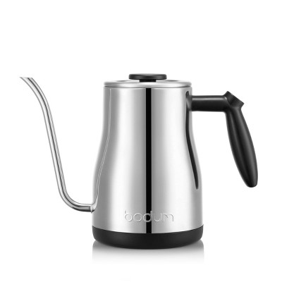 Bodum 34oz Electric Bistro Gooseneck Water Kettle With Temperature Control Stainless Steel_6