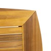 Maggift Patio End Tables, Stylish End Tables for Indoor and Outdoor Use, Ideal for Gardens, Backyard, With Special Design, Beige, 71"*35.5"*29.25" - 3 of 4