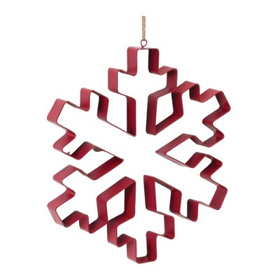 Melrose Snowflake Cookie Cutter Ornament (Set of 4)