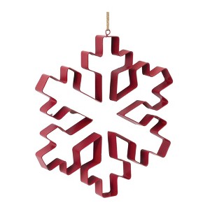 Melrose Snowflake Cookie Cutter Ornament (Set of 4) - 1 of 4
