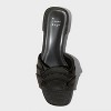 Women's Lyta Raffia Ruffle Sandals with Memory Foam Insole - A New Day™ - 3 of 4