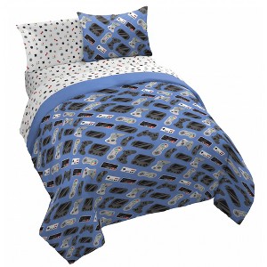 Saturday Park Gamer 100% Organic Cotton Bed Set - 1 of 4