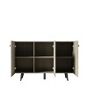 TIRAMISUBEST Storage Cabinet with Three Doors - Gray Mobile File Cabinet - 3 of 4
