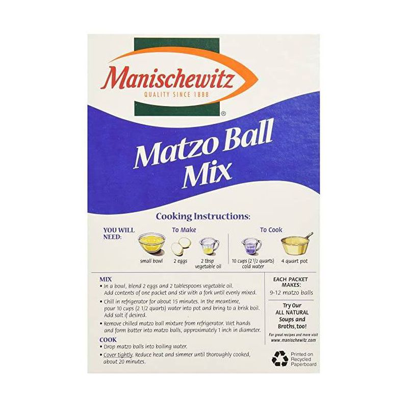 Manischewitz Matzo Ball Mix - 5oz, 3 of 4