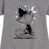 - Peanuts - Sally Witch Graphic Short Sleeve Fleece Dress - 2 of 4