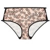 Avenue Women's Plus Size Fashion Microfiber Hi Cut Brief - 4 of 4