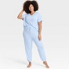 Women's Cooling Jersey Jogger Pajama Pants - Auden™ - 3 of 3
