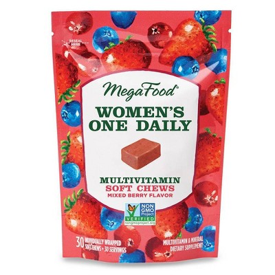 MegaFood Women's Multivitamin Soft Chews - Mixed Berry - 30ct