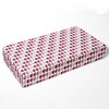 Bacati - Elephant Pink, Fuschia, Gray 100 percent Cotton Universal Baby Crib or Toddler Bed Fitted Sheet - 2 of 4