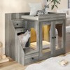 Cat Litter Box Enclosure with Drawer, Wooden Hidden Litter Box Furniture, Multi-Functional Cat House, Cat Washroom Decorative Side End Table - 2 of 4