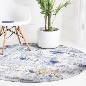 Unique Loom Malibu Collection Area Rug - Surfrider - 1 of 4
