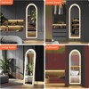MAYEERTY 63"x20" LED Full Length Mirror, Floor Standing Mirror with Stand, Wall Mounted Hanging - 3 of 4