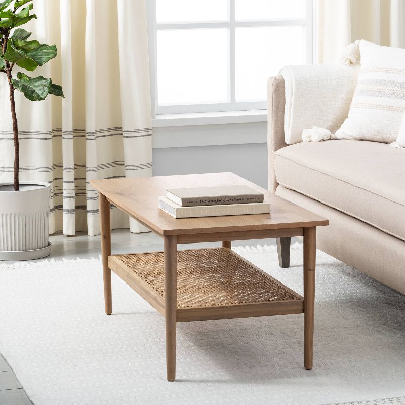 Wood & Cane Coffee Table - Hearth & Hand™ with Magnolia, 4 of 13