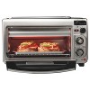 Hamilton Beach 2-in-1 Toaster & Oven Combo: Countertop Toaster Oven, Broiler, Warmer, Fits 9" Pizza, 1450W, Dual Rack Slots - 4 of 4
