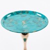 NicBex Mermaid Tail Side Table Simple Decorative Coffee Table with Metal Base Modern End Table for Bederoom and Living Room - 3 of 4