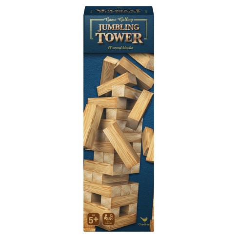 Wooden Block Tower Game 