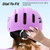 Adjustable Bike Helmet for Kids Toddlers - Lightweight, Safety Certified Scooter Helmet with Washable Inner Lining for Boys & Girls Outdoor Riding - 4 of 4