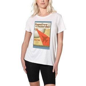 Women's Star Trek Tos Episode 19 Loose T-Shirt White - 1 of 4