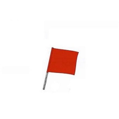 Taylor Made Skier Down Boat Flag with 18-Inch Pole - 12" x 18" Safety Flag, Model 93978.