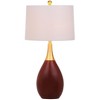Medallion Table Lamp (Set of 2) - 27.5 Inch Height - LIT4507 - Gold - Safavieh - 3 of 3