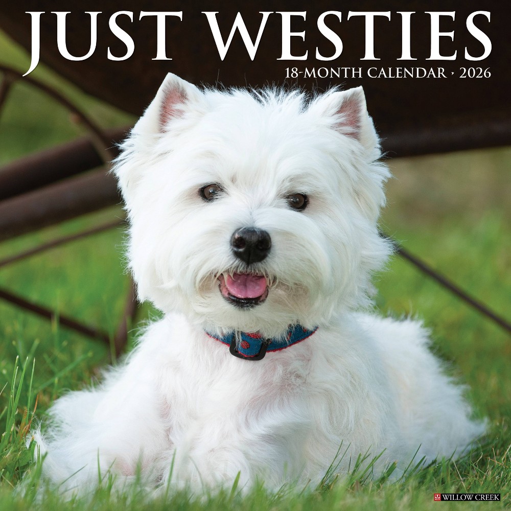 Willow Creek Press 2026 Westies Wall Calendar