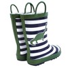 Hudson Baby Infant Boy Rain Boots, Dino Stripe - 3 of 4