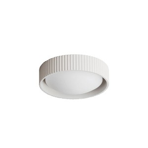 ET2 Lighting Souffle 1 - Light Flush Mount in  Chaulk White - 1 of 4