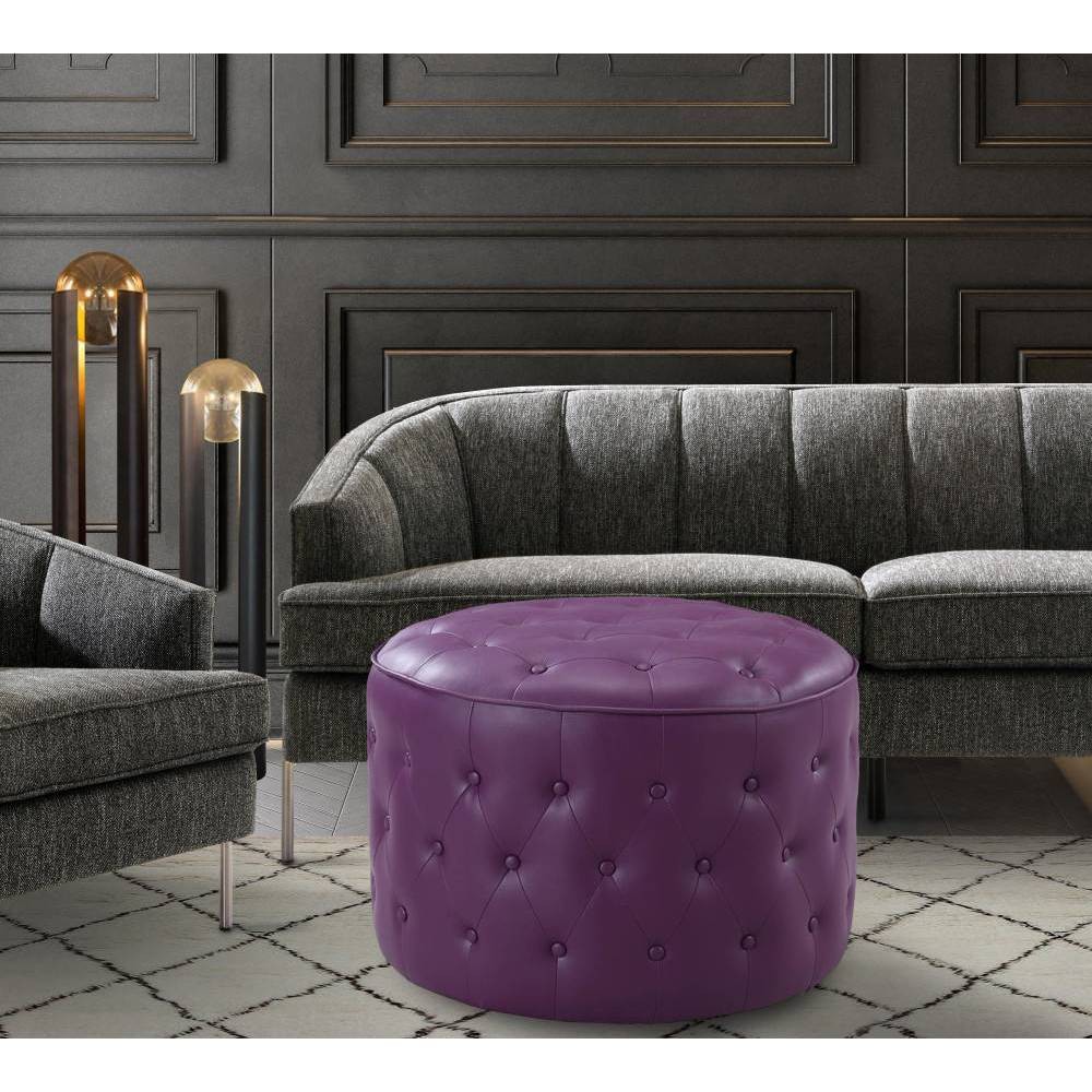Tosh Ottoman Purple - Chic Home Design was $269.99 now $188.99 (30.0% off)