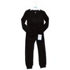 Hudson Baby Thermal Long Underwear 2pc Set, Black - 2 of 4