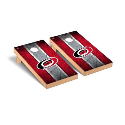 NHL Carolina Hurricanes Premium Cornhole Board Vintage Version