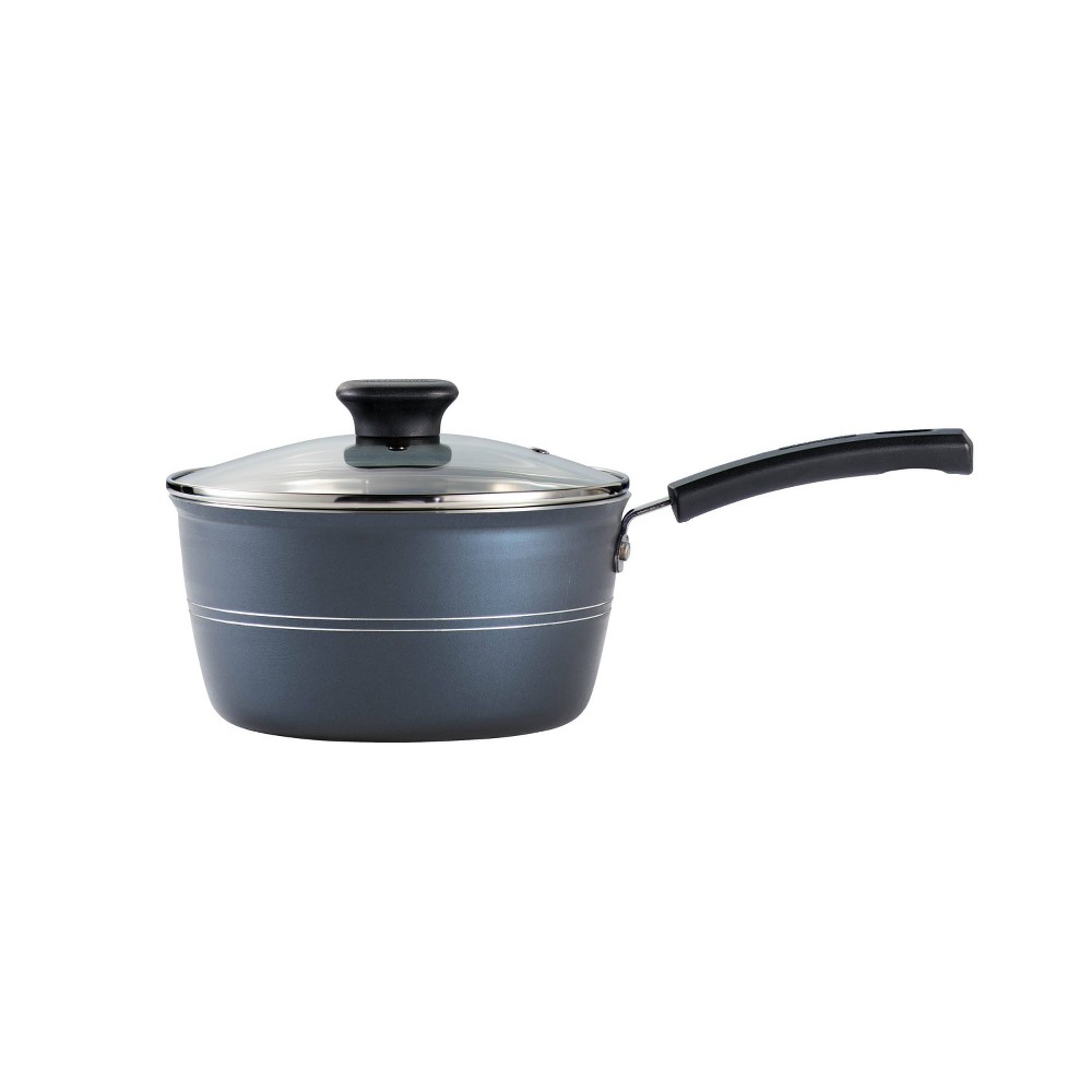 Photos - Pan Tramontina 3qt Aluminum Non Stick Covered Sauce  - Blue 