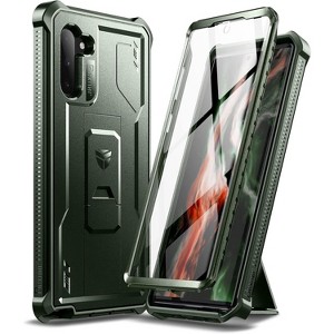 Dexnor for Samsung Galaxy Note 10 Case,[Built in Screen Protector and Kickstand]Heavy Military Grade Protection Shockproof Protective Cover - 1 of 3