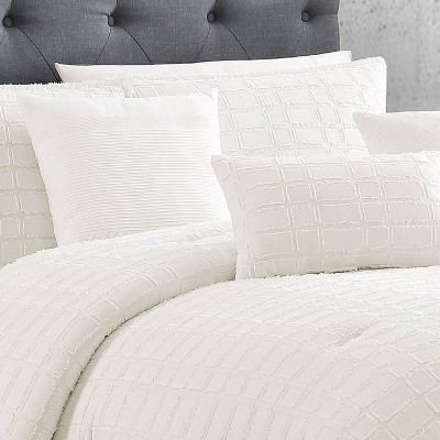Riverbrook Home Queen 6pc Kasuga Comforter Set White: Bedding Set with Decorative Pillows & Shams — фото 4