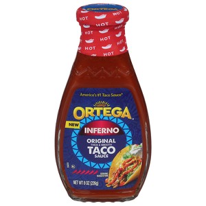 Ortega Inferno Hot Taco Sauce - 8oz - 1 of 4
