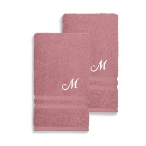 Linum Home Textiles 100% Turkish Cotton 2PC Denzi Bath Hand Set - 1 of 1