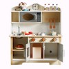 Angel Sar Wooden Play Kitchen Set, Realistic Toddler Kitchen Playset with Oven, Sink, and Cabinet, Solid Wood Construction for Kids Aged 3 and Up - 4 of 4