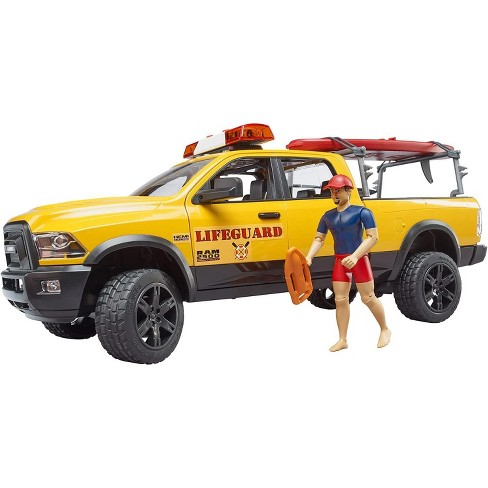 Envision Claire Yoghurt Bruder Ram 2500 Power Wagon Life Guard With Figure, Stand Up Paddle, L&s  Module : Target