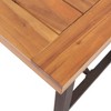 Maggift Patio End Tables Accent Side End Table for Outdoor and Indoor, Garden, Backyard Use, Special Design, Brown, 70"*33"*29.5" - 2 of 4