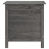vidaXL Patio Storage Box Anthracite 19.7 in.x19.3 in.x22.2 in. Solid Wood Fir - 4 of 4