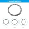 Unique Bargains Stainless Steel Repair Accessories Bike Ball Crank Bearings 4 Pcs - 3 of 4
