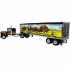 1974 Kenworth W900A Tractor with Refrigerated Trailer "Bandit Trucking" Black and Brown 1/43 Diecast Model by Iconic Replicas - 3 of 4