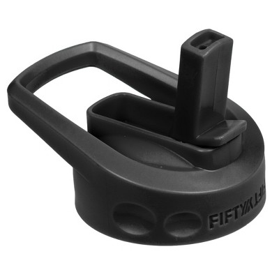 FIFTY/FIFTY Wide Mouth Straw Cap Matte Black